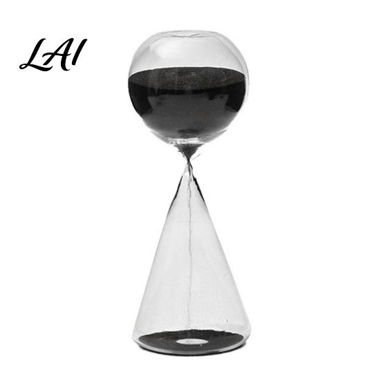 Sand Timer Decor Hourglass Ornaments 15 Min Timer Nordic Minimalist Office Desk Home Decor Artistic Glass Desktop Gift Stress Relief