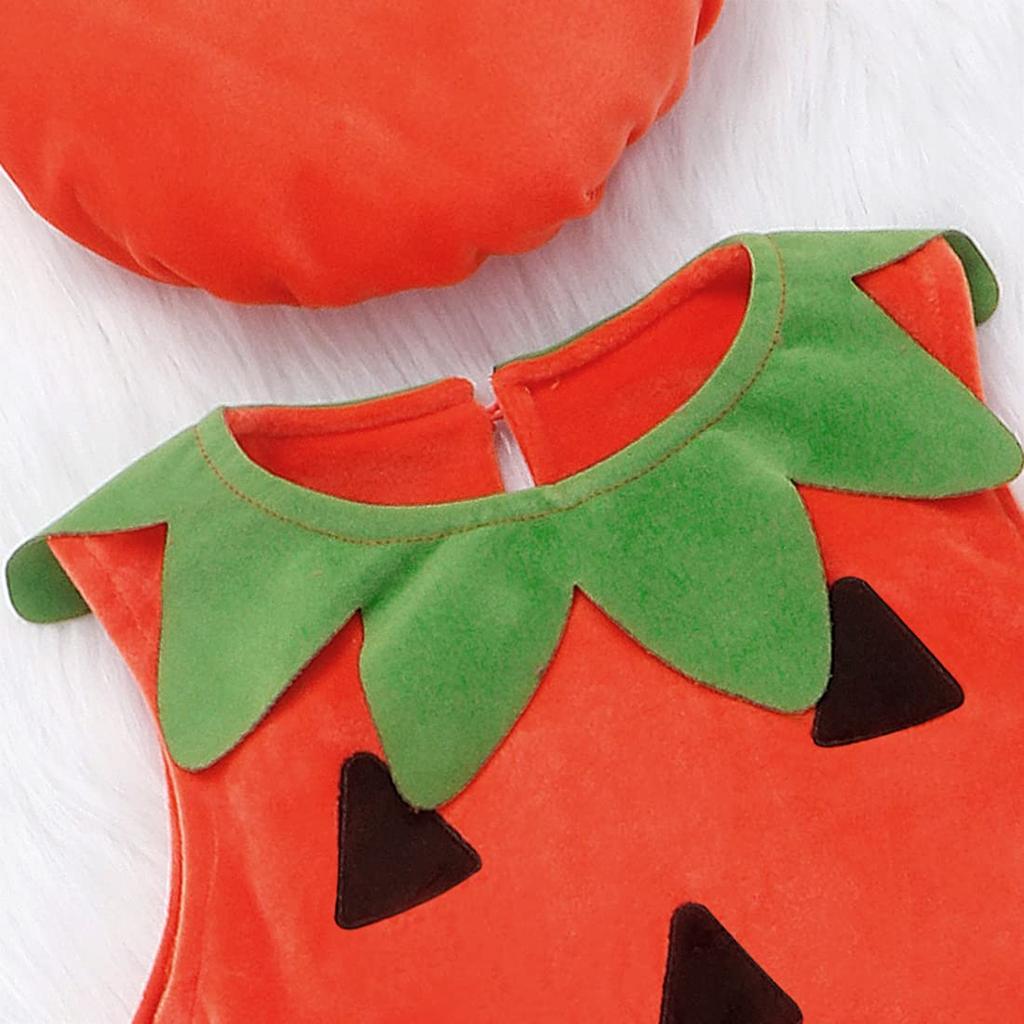 Halloween Cosplay for Pumpkin Fancy Dress for Girls and Pumpkin Kids Kigurumi Cute Pumpkin Suitable for Height [New King] Kids, Cosplay, Boys,