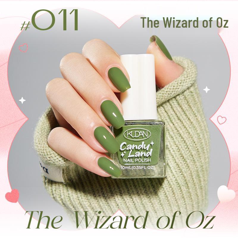 Candy Land Quick-Dry Water-Based Peelable Nail Polish - Long-Lasting Glitter Nude Care