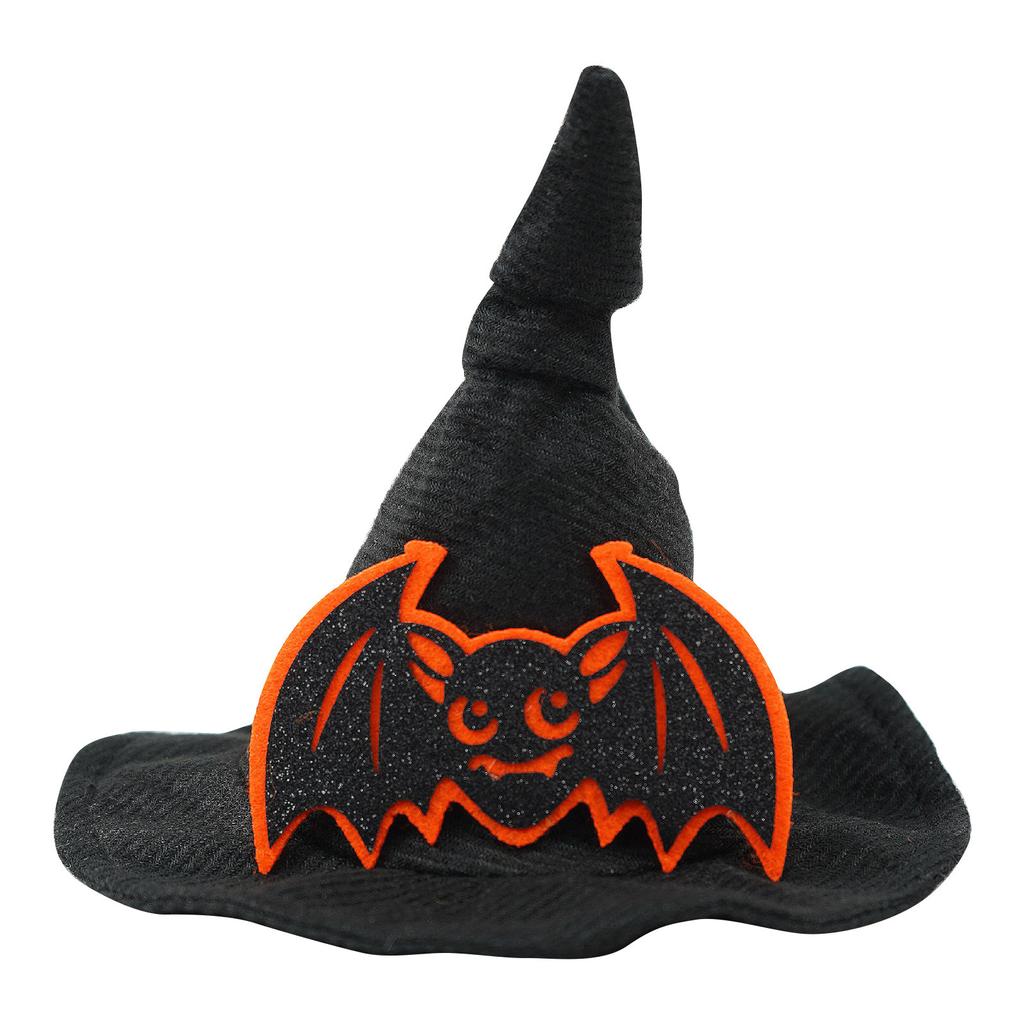 Halloween Spinnennetz Hexenhut Elastisches Haarband Haustierbedarf Hund Katze Kürbis Fledermaus Hut Haarschmuck Happy Helloween Party