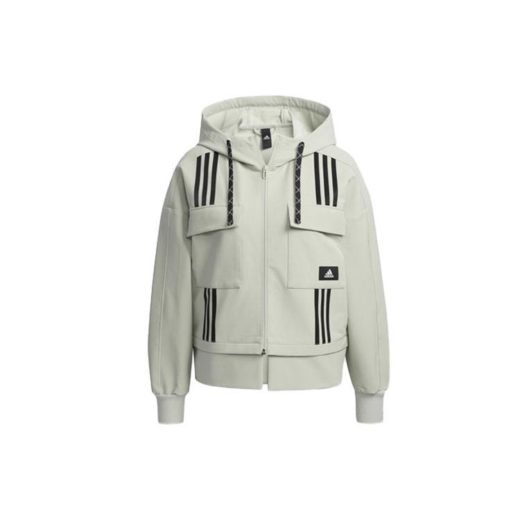 (WMNS) adidas DIY Jacket Asia Sizing  Green Black  Women s GP0629 M