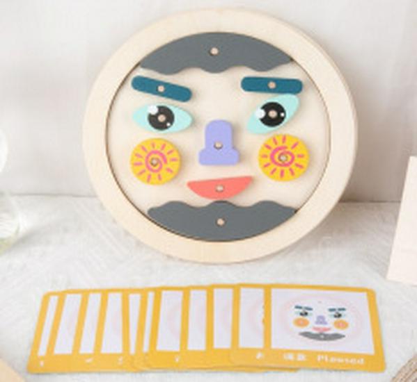 

Кубик-головоломка с меняющимся лицом: Развивающие строительные блоки для взаимодействия родителей и детей