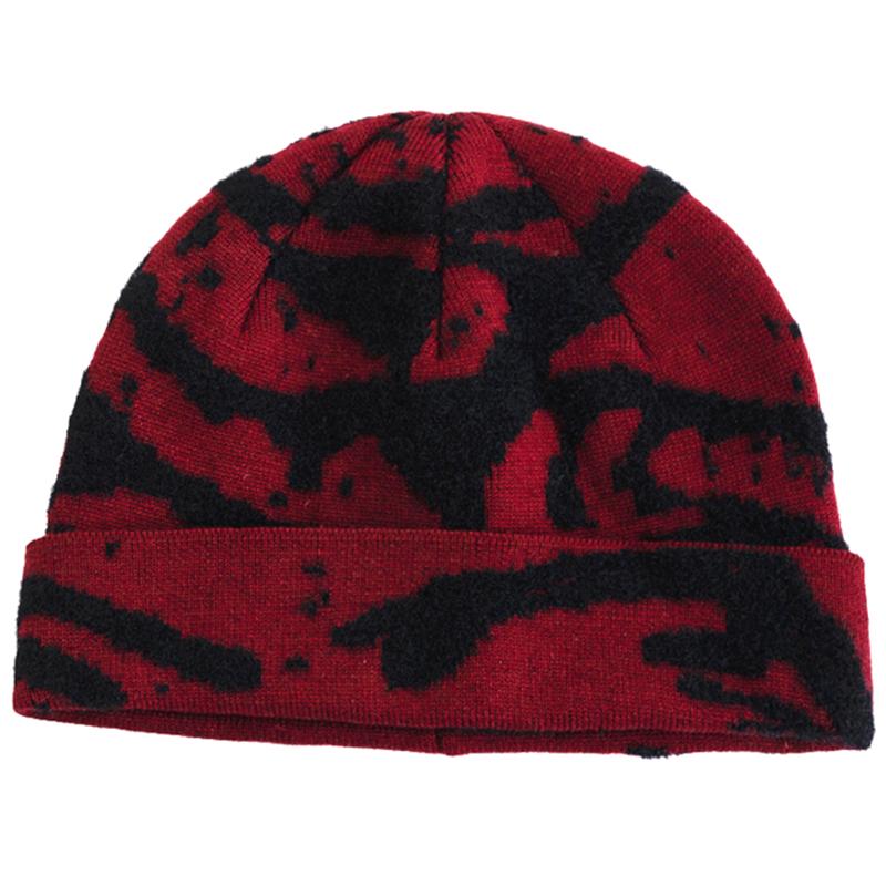 New Unisex Outdoor Skull Cap Fashion Geometric Printing Dandy Winter Hats Sailor Style Hats For Men Women Autumn Ski Beanie Cap