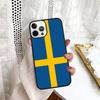 Sweden Flag Phone Case For Samsung Galaxy S10 S22 S23 S24 Note 10 20 Lite S20 Plus S21 Ultra Back Cover