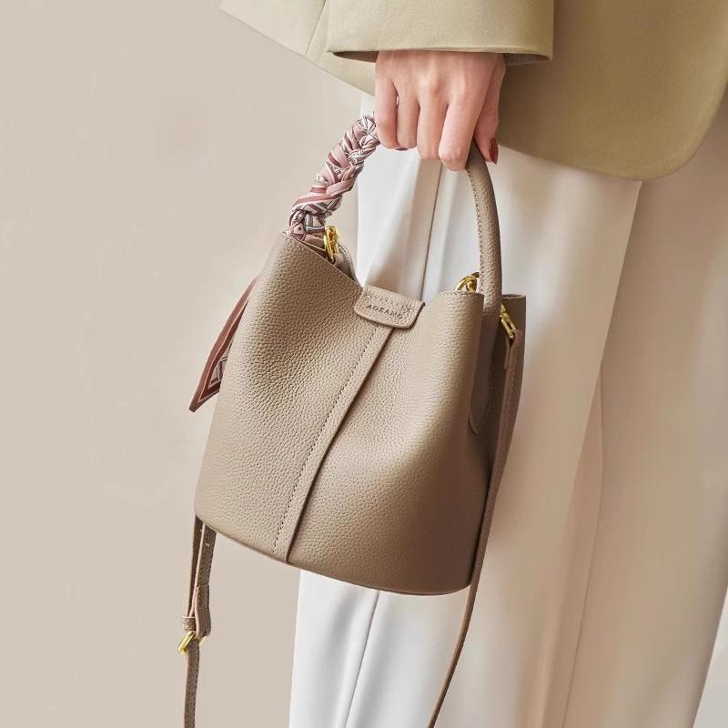 Sensation bag New fashion messenger bag Lanzi commuter bucket bag Versatile single shoulder portable women's bag