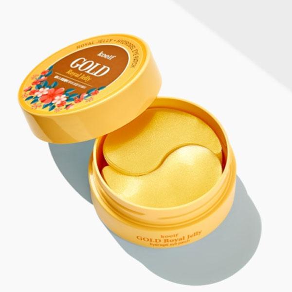 Plasture pentru ochi cu hidrogel de laptisor de matca Koelf Gold