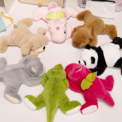 Nouvelle Poupée en Peluche Mignonne Dans la Paume de Votre Main Animal de Dessin Animé Capybara Compagnon Mignon Poupée Jouet Panda