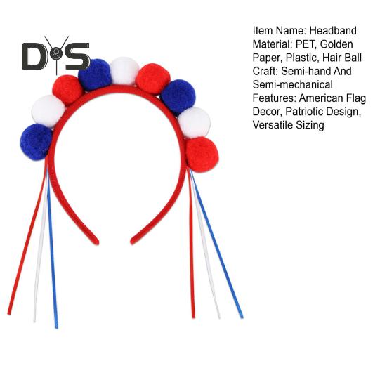 1/15 ks Párty čelenka Čelenka s americkou vlajkou Den památky Den nezávislosti 4. července Pokrývka hlavy Vlastenecký párty doplněk