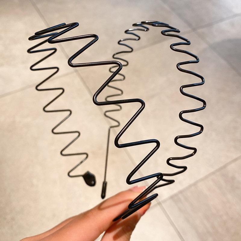 10/1pcs Women's Wave Headbands Wash Face Headband Wave Hair Clips Sports Headband Men's Invisible Hair Clip Headwear