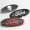 7/9 Inch Car Front Head Hood Emblem Badge Rear Trunk Stickers for Ford Explorer F150 Ranger Fiesta Mondeo Focus 3 Transit Edge