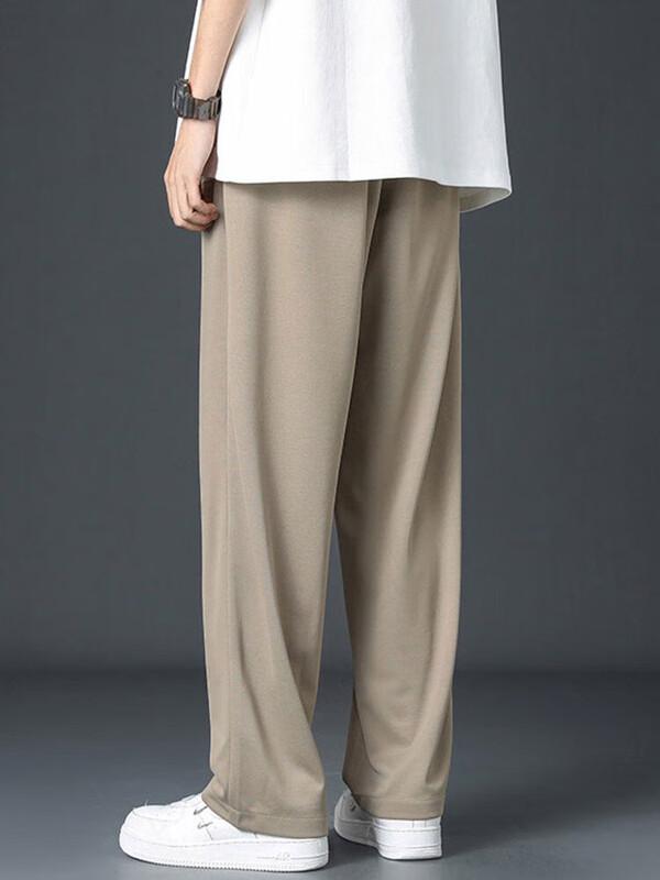 Dingfengbaoluo Spring/Summer Loose Straight Leg Sports Pants