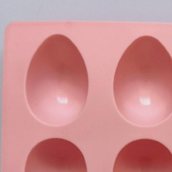 Easter Egg Silicone Mold for Baking 8 Cavity Non-Stick Chocolate Mold Freezer Oven