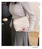 2024 Floral Cotton Cosmetic Bag - Large Capacity, Portable, Hand-Held Storage