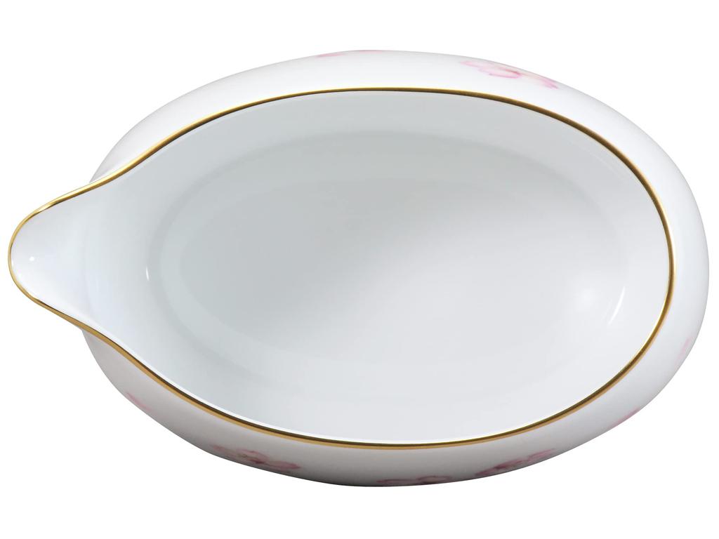 Okura Touen [Hand-painted] Sakura Katakuchi (Sake Cup) Approx. 280cc Made In Japan 68F/C303