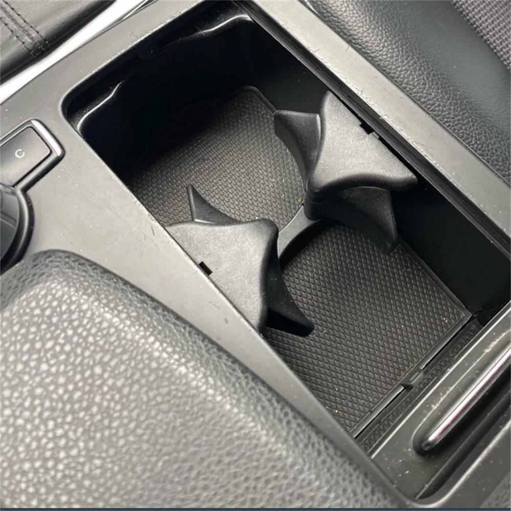 Center Console Drink Cup Holder Insert Divider For Mercedes-Benz W204 C207 W212
