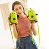 Cute Avocado Plush Toy Cartoon Soft Fruit Creative Shoulder Bag For Kids Girls Gift