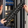 Cable Management Rack with Mounting Screws and Cage Nuts EIA/ECA310E Compliant ColdRolled Steel
