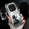 B-Banksy Kunst Graffiti Künstler Weiche Handyhülle für Samsung Galaxy S24 S25 FE S26 Edge S23 Ultra S22 Plus S21 + Stoßfeste Hülle Ba