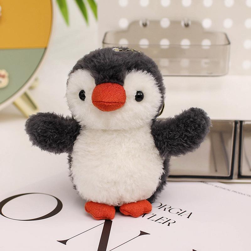 

Маленький пингвин плюшевая кукла брелок школьный рюкзак студенческий рюкзак кулон бутик магазин игровая площадка кукла Pendant 13cm