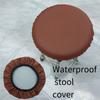 Good-2PCS Round Bar Stool Cushion Waterproof Bar Stool Covers