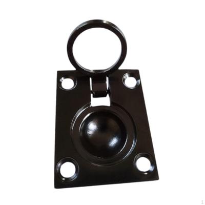 Flush Runde Pull Boot Luke Griff Elegante Saving Platz Edelstahl Einbau für