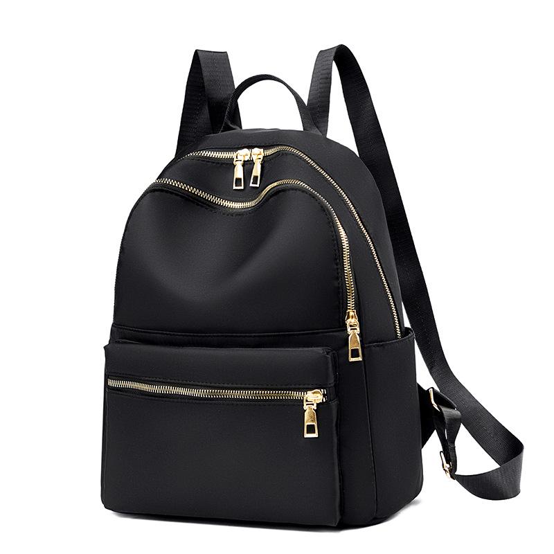 Women's Trendy Oxford Cloth Backpack: Stylish 2026 Versatile Canvas Bag for Travel & School