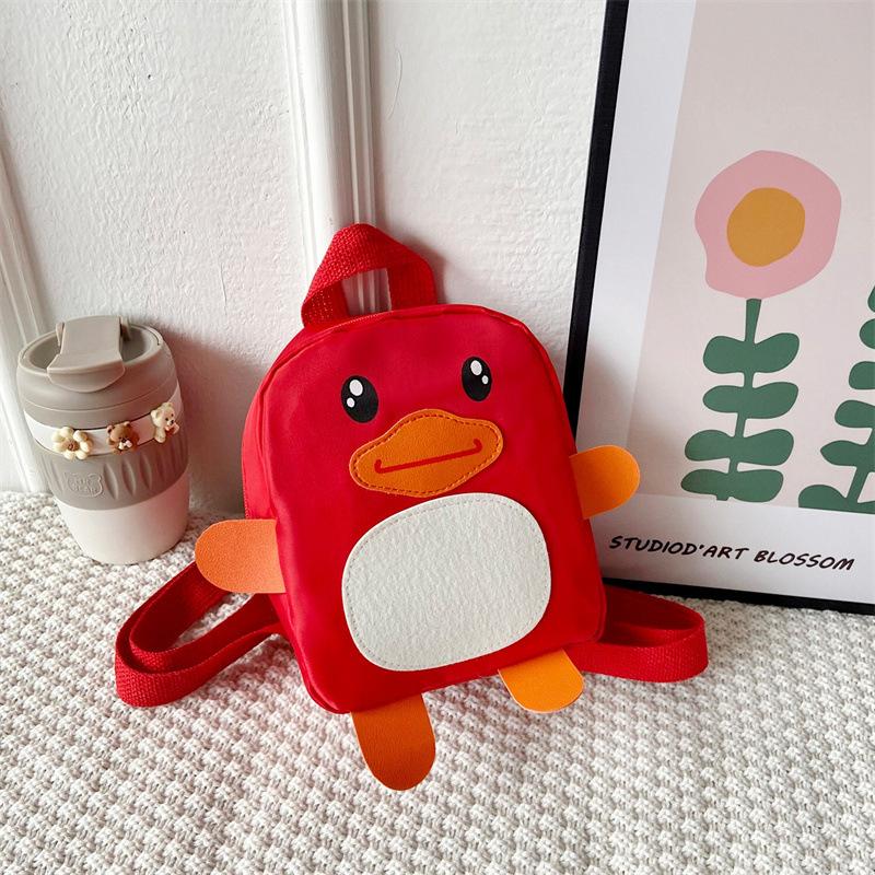 Cartoon children s schoolbag 2025 new Korean version trendy cute penguin backpack fashionable kindergarten baby small backpack
