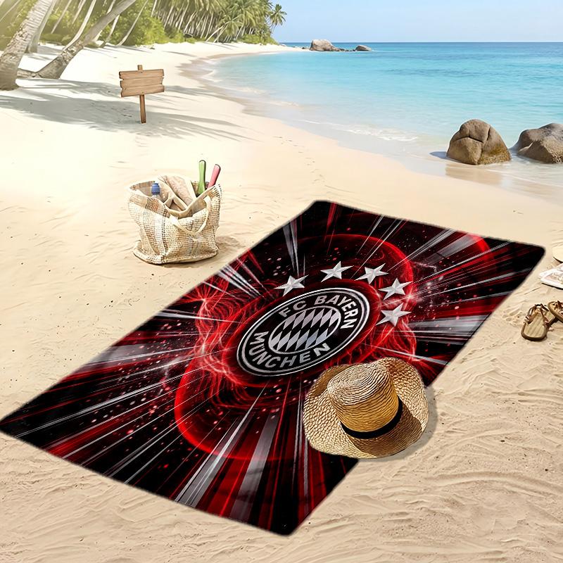 Bayern Munich Printed Beach Towel Quick Dry Soft TowelPortable Large Rectangular Beach Blanket for Travel Swimming Pool