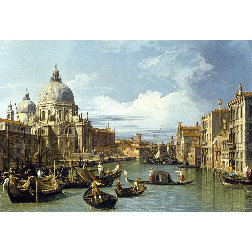 Tapestry Canaletto entrance to 75x100 чёрный
