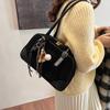 New underarm Boston bag women's new autumn and winter relaxation niche retro simple work commuter women's bag