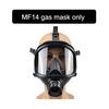 Black MF14 Military Chemical Full Face For Painting Spraying Welding Work Safety Protection Respirator Natural Rubber