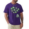 Swarm Of Piranhas T-Shirt Korean Fashion Anime Stuff Summer Tops Man Clothes Mens White T Shirts