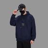 Shawn Yue Fleece-Lined Hoodie: Men's Hong Kong Style, Autumn/Winter, Trendy Brand, Large Size, Versatile Shirt