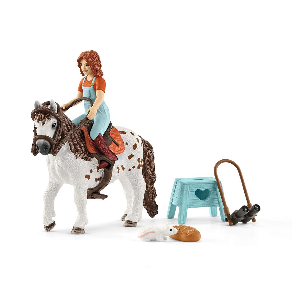 Schleich Horse Club Mia und Spotty das Pony Figur 42518