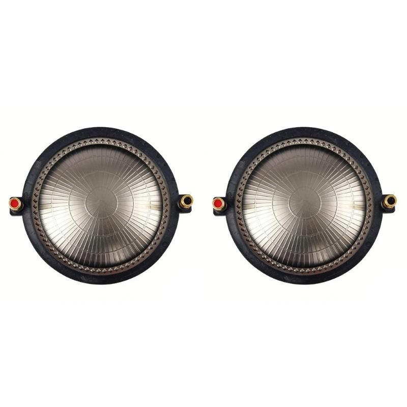 2Pcs Diaphragm Replacement Metal Film Tweeter Consistent Quality For Professional Sound Equipment Speaker Repair