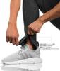 SHANLIANG Men's Gym Jogger Pants, Slim Fit Sweatpants for Strength Training, Breathable and Stretchable (Size L, 02-Black)
