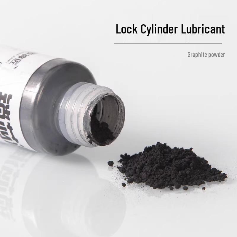 Grafitový práškový lubrikant pro zámky dveří a protizlodějské vložky