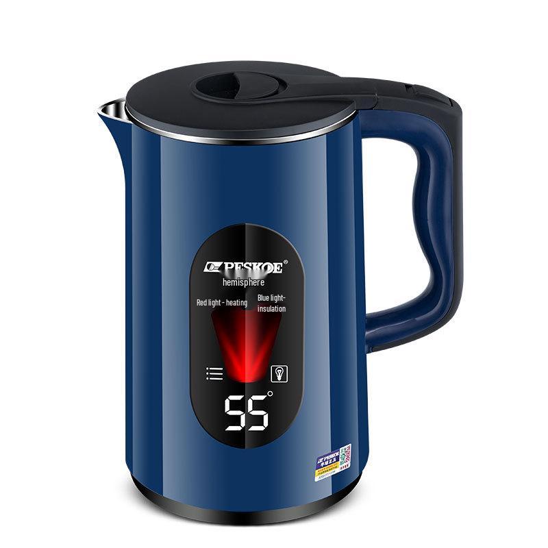 Positive Hemisphere Stainless Steel Electric Kettle with Auto Shut-Off