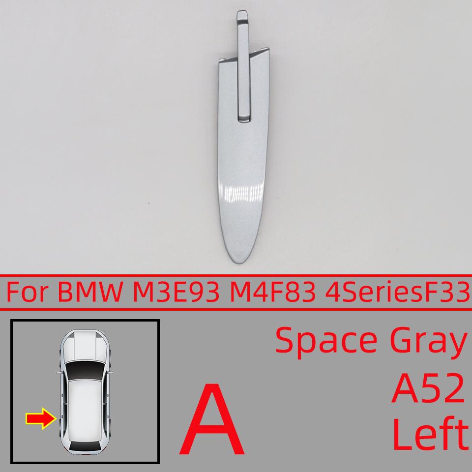 For BMW E93/M3 07-13 F83/M4 14-19 4Series F33 Convertible Roof Trim Cover Trim Strip Accessory Painted Auto Parts