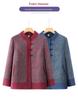 Embroidered Tang Suit Jacket: Grandma Style Autumn Wear for Middle-Aged Women