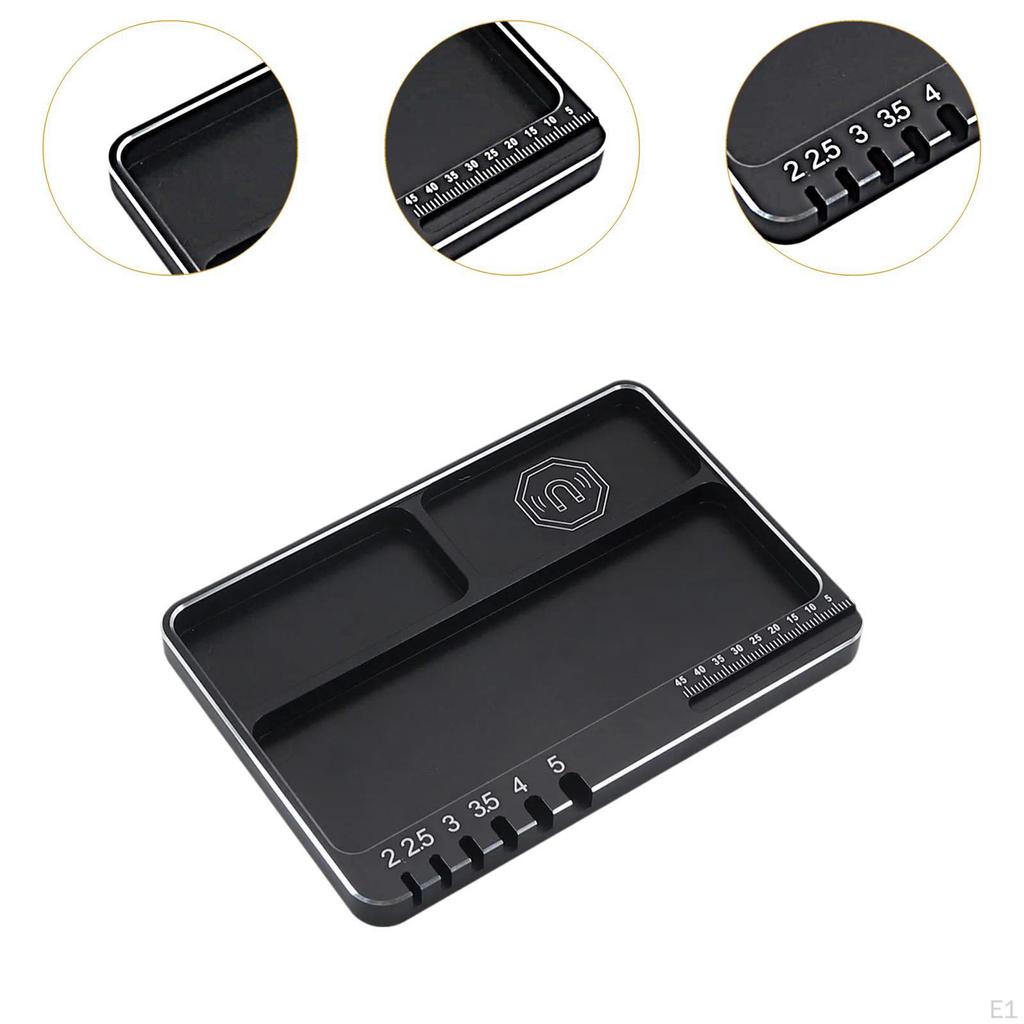 RC Reparationsskruvbricka Skruvhållare Längdmätning Bärbar Praktisk Professionell