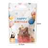 10/20/30/50pcs Stand-up Pouch Birthday Style Cute Cartoon Pattern Gift Storage Bag  Self Sealing Party Gift Packaging TMZ