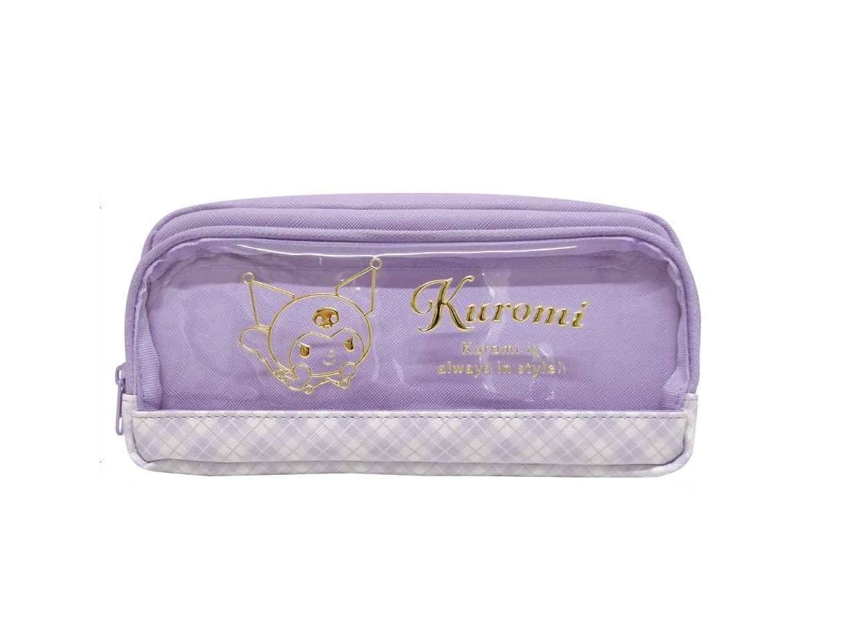 Компания K Sanrio Прозрачный карманный кошелек Куроми В110 x Ш205 мм x 60 мм CCPP1-KU