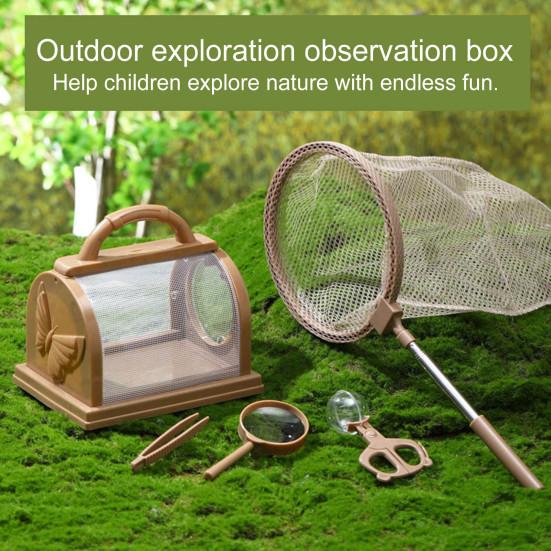 1 set Kit de prindere critteri cu caseta de vizualizare a pensete pentru fixare pentru plasă