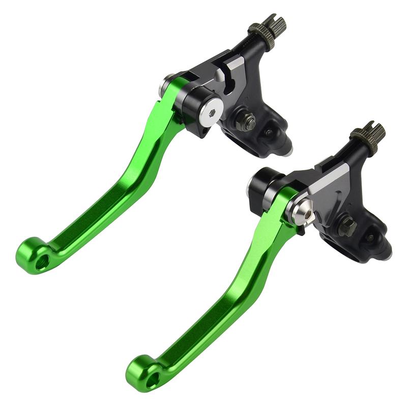 NICECNC 7/8" Shorty Brake Lever & Clutch Lever For Suzuki RM60 RM80 RM125 RM250 RM400 DR125 DR250 DR400 Honda Yamaha Kawasaki