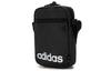 LINEAR ORG Sports Polyester Casual Bag, Crossbody Bag Small Unisex Black HT4738