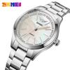 Fashion Shellfish Elegant Diamond Face Women's Watch Solid Steel Belt Service Women's Simple Quartz Watch