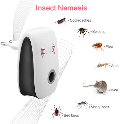 1 pz repellente ad ultrasuoni controllo elettronico repellente per topi roditori scarafaggi insetticidi