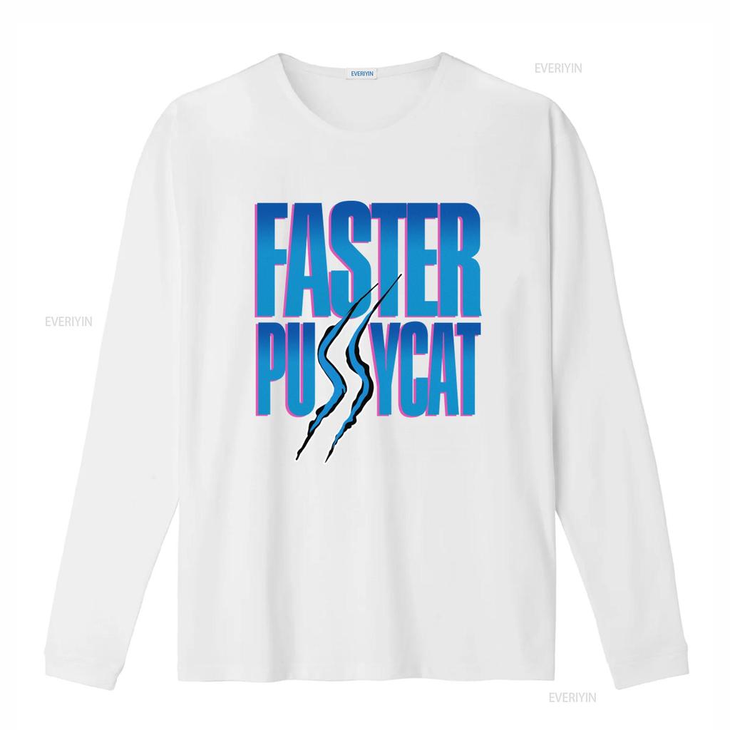 80s Faster Pussycat Vintage Unworn T Shirt 100 Pure Retro Vintage Washed Unisex Stylish Casual Stretched Graphic