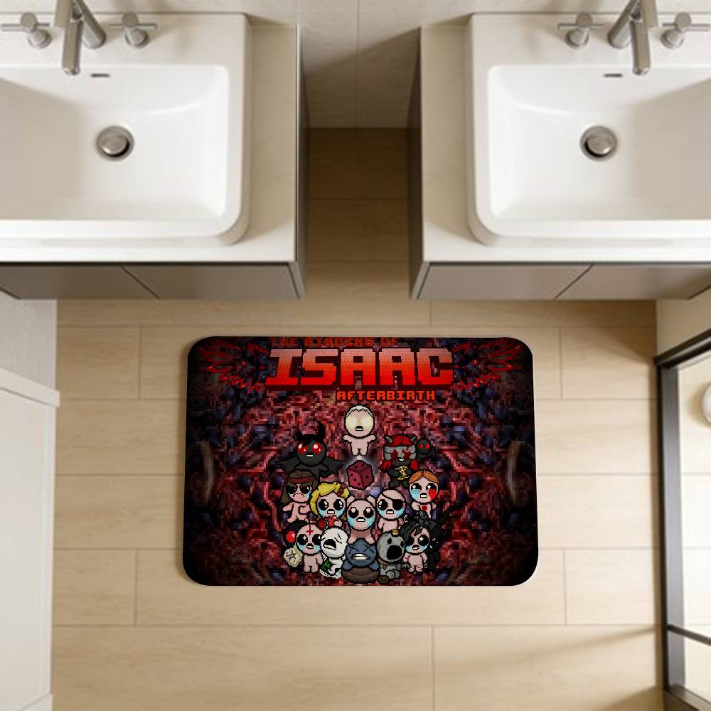 Game The Binding Of Isaac Floor Mat Rectangle Anti-slip Home Soft Badmat Front Door Indoor Outdoor Mat Welcome Doormat